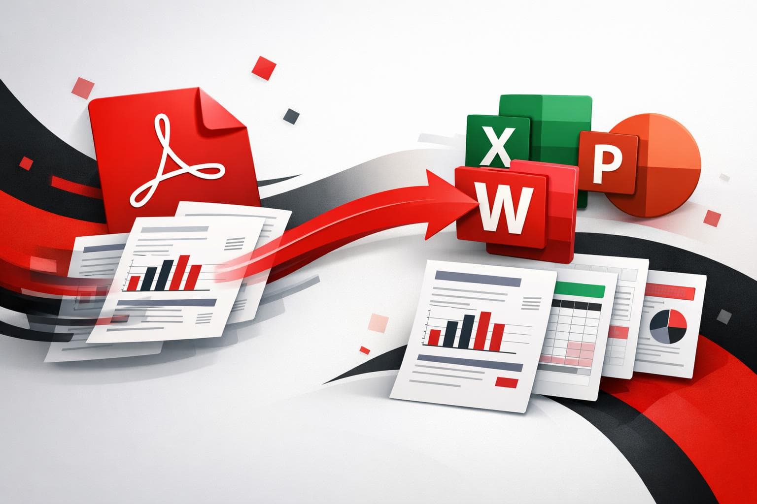 PDFs in Office-Dateien konvertieren, ohne das Layout zu verlieren